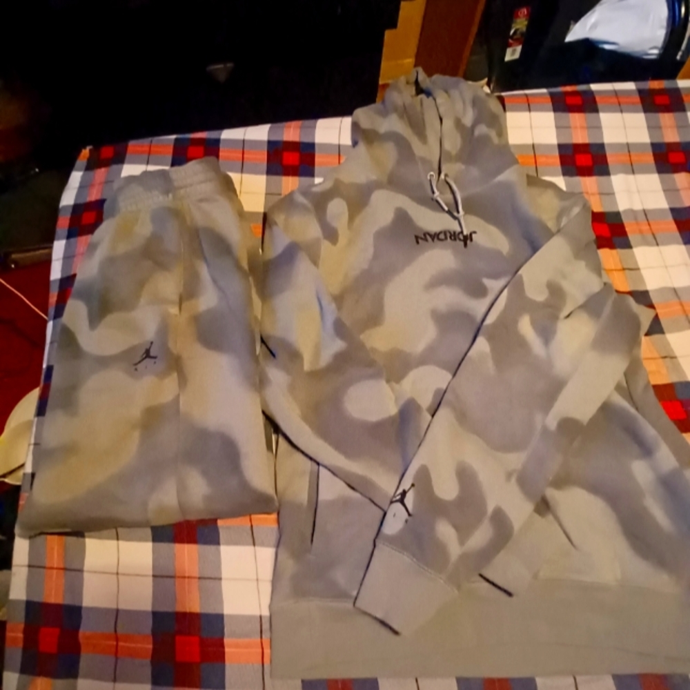 Air Jordan Army Camo Jumpsuit Brand New